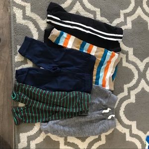 Bundle of 5 pairs baby boy pants!
